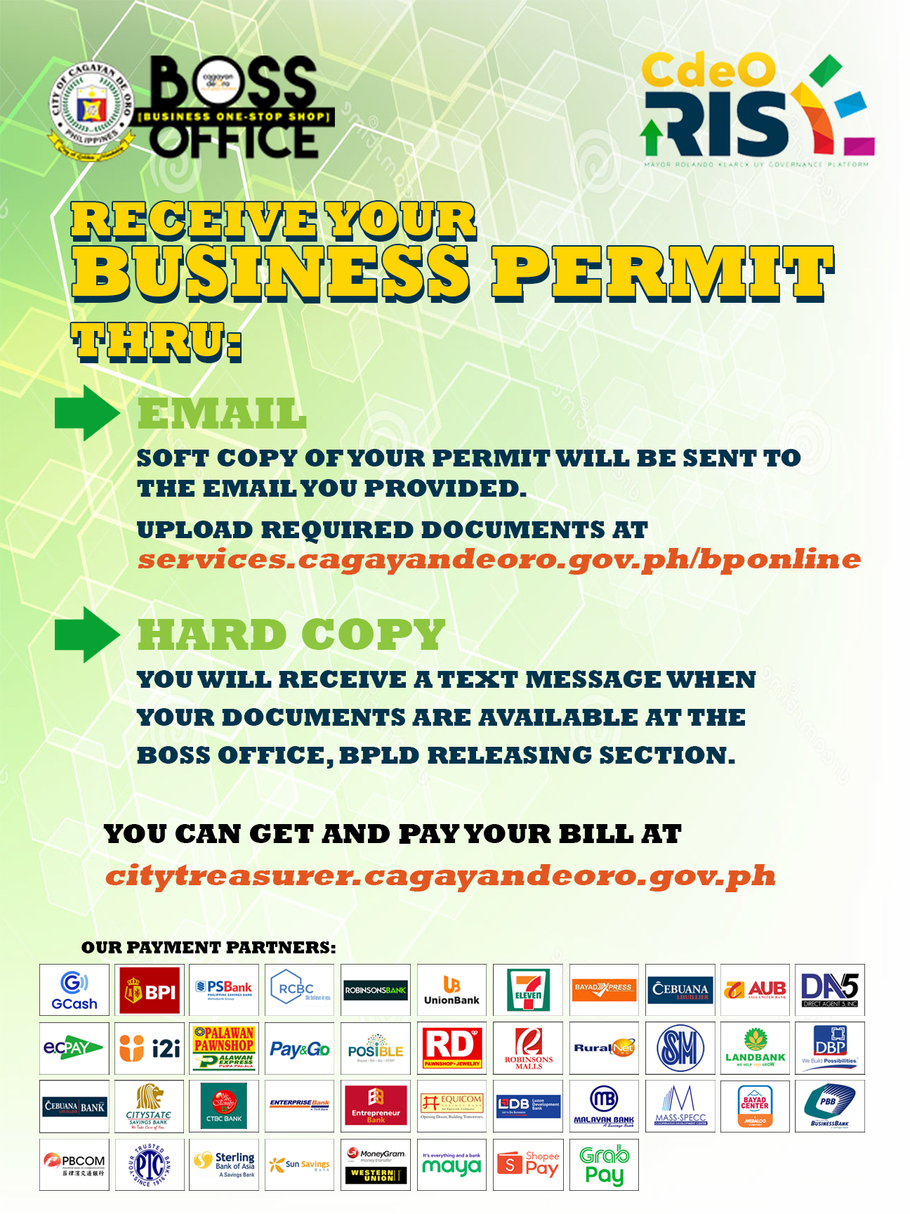Get your bill and pay online